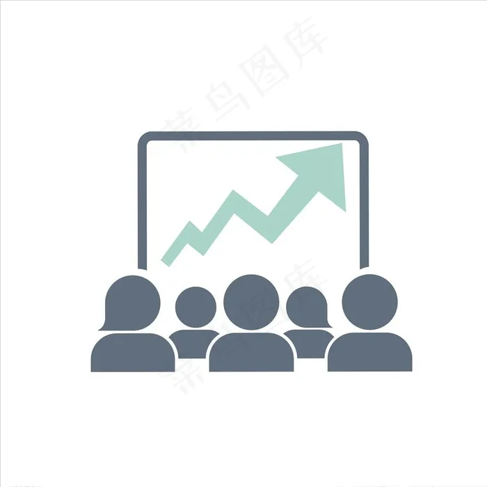 统计会议图标图片eps,ai矢量模版下载