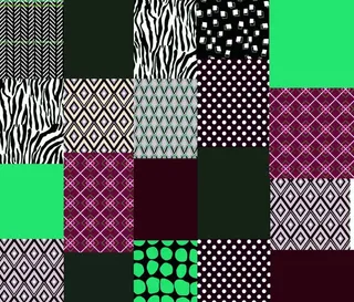 数码印花   格子图片