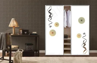 执着情怀移门室内效果图分层图图片