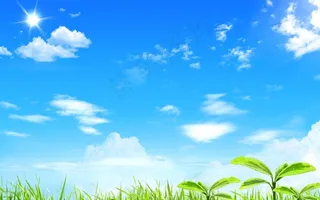 蓝天白云图片
