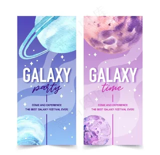 太空宇航员主题卡片图片