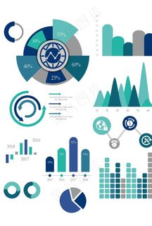 数据图表元素图片
