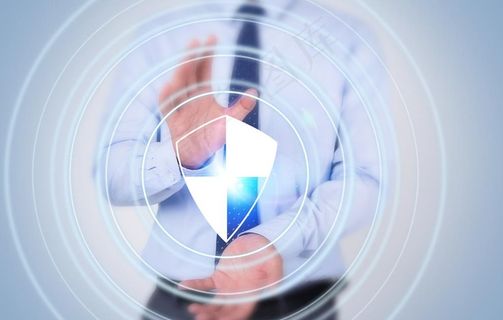 数据安全盾牌图片