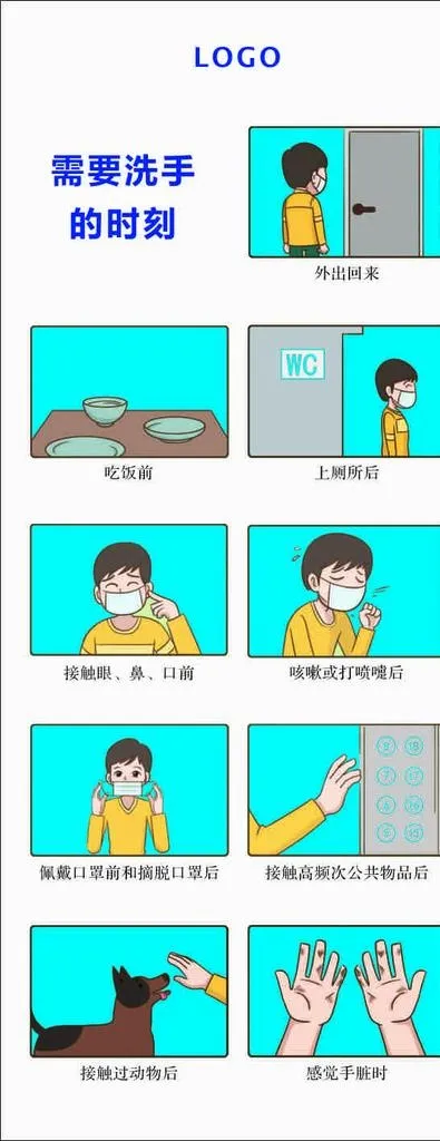 需要洗手的时刻图片cdr矢量模版下载