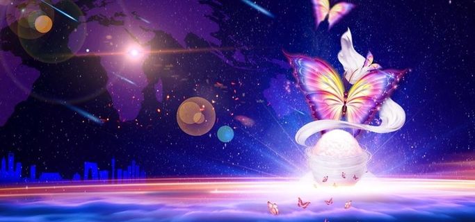 企业年会背景图片