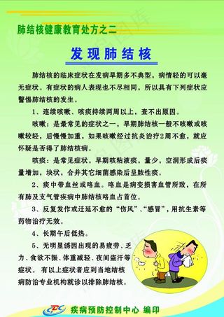 发现肺结核图片