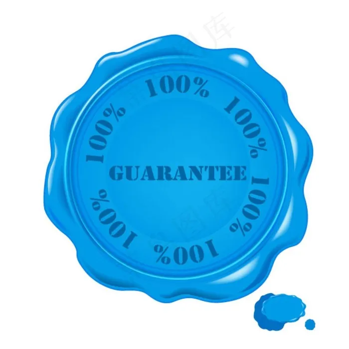 火漆印封印矢量图标图片eps,ai矢量模版下载