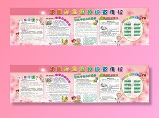 健康与卫生知识宣传栏图片