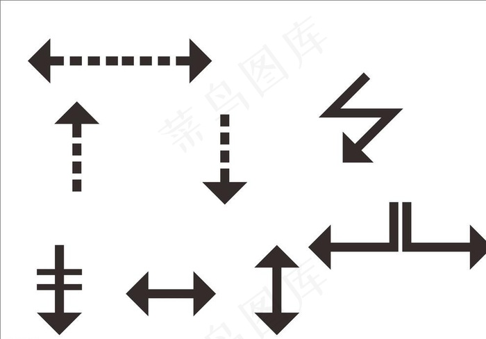 剪头图片cdr矢量模版下载