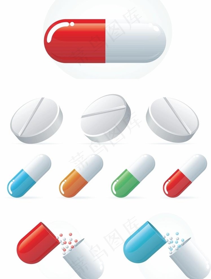 药图片cdr矢量模版下载