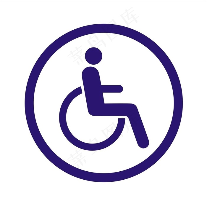 残疾人车辆标识图片