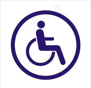 残疾人车辆标识图片