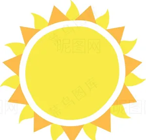 卡通太阳图片