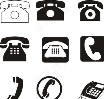 电话图标图片