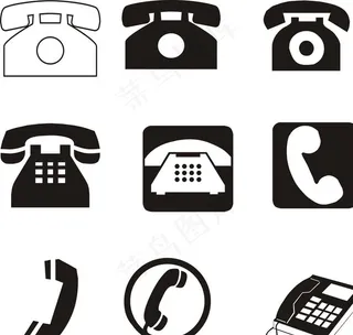 电话图标图片