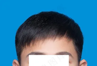 男头发素材图片