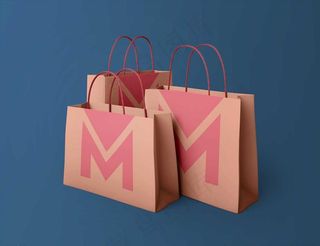 手提袋样机图片