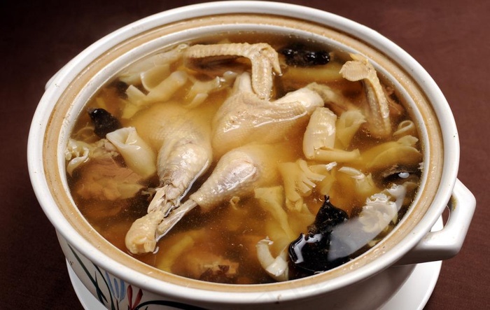 土鸡汤图片