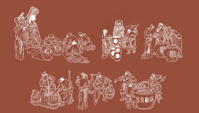 古代酿酒工艺过程图片