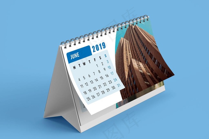日历台历展示效果图样机图片