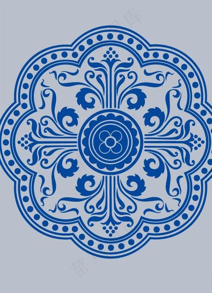 花纹图片ai矢量模版下载