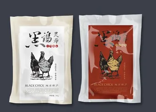 鸡肉包装袋图片