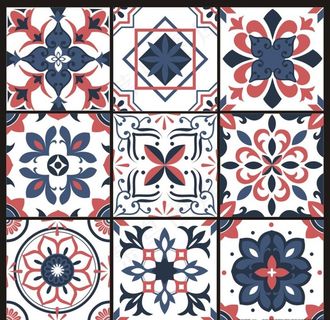 瓷砖花纹图片
