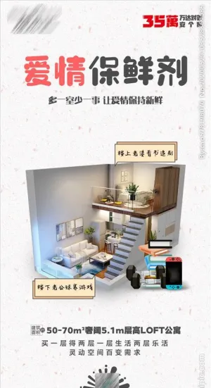 地产 朋友圈 新媒体 LOFT图片