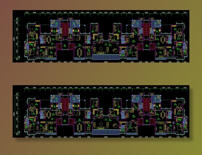 标准层小阳台平面图图片