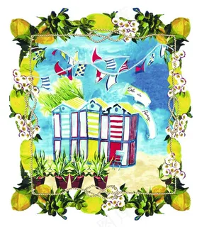 大牌 方巾 丝巾 数码印花 豹图片