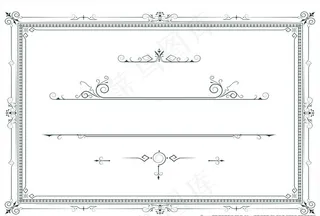 边框相框 边框 花纹 花边图片
