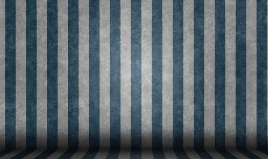 复古蓝白背景墙图片