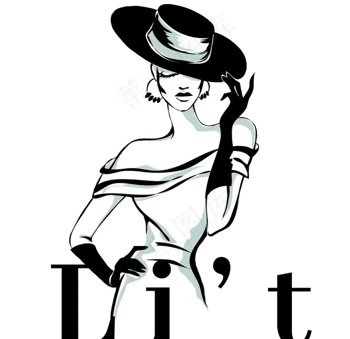 女装logo图片