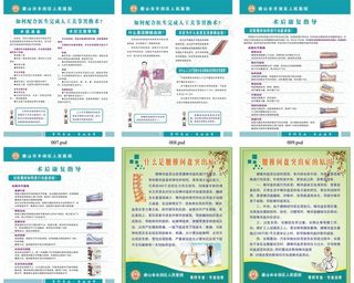医院骨科展板图片