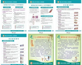 医院骨科展板图片
