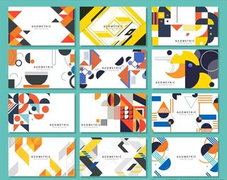 12款抽象图案背景图片