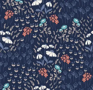 植物花纹背景图片