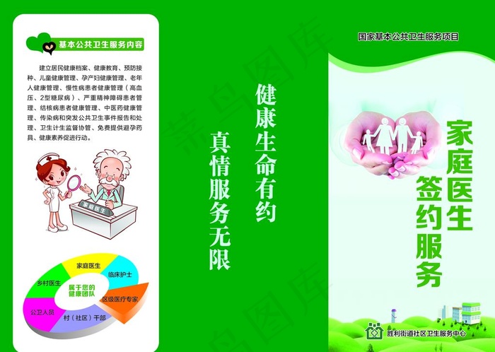 家庭医生签约服图片psd模版下载