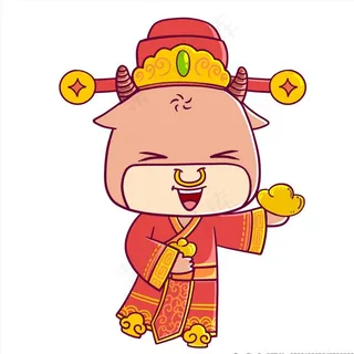 卡通牛形象图片