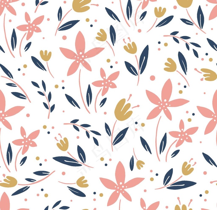 花纹无缝背景图片