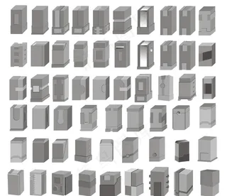 白酒包装单支礼盒盒型汇总图片