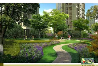 小区效果图图片