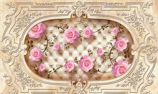 装饰画背景墙图片