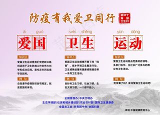 防疫有我爱卫同行图片