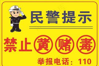 民警提示图片