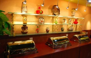 自助餐一角图片