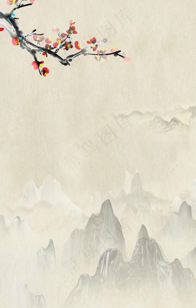 中国风图片(3545X5315(DPI:150))psd模版下载