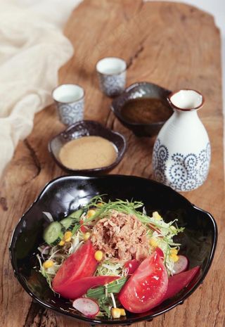 金枪鱼沙拉图片