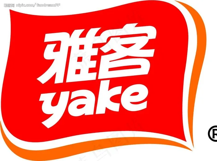 雅客图片cdr矢量模版下载