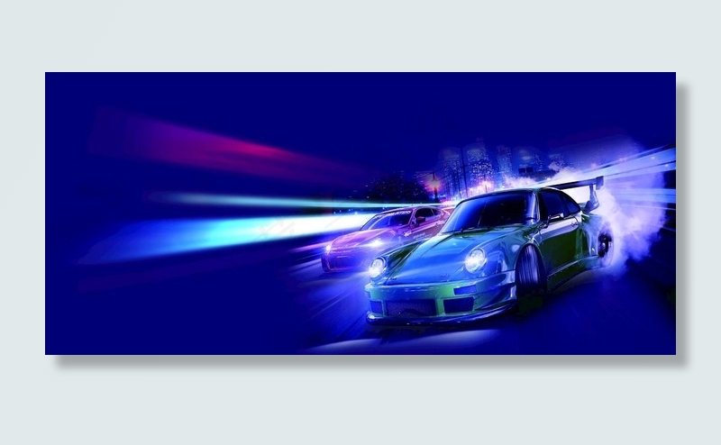 赛车活动画面图片